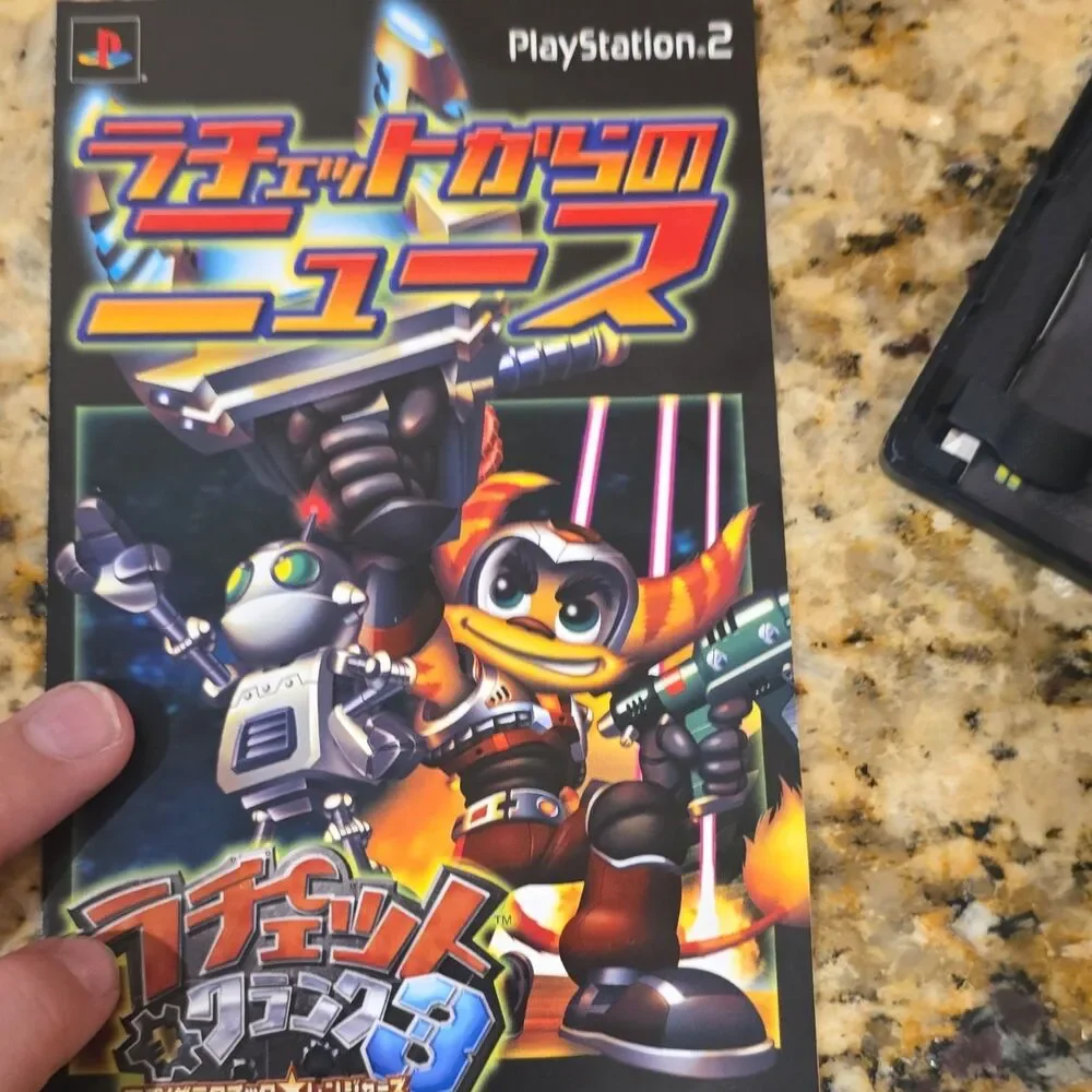 Ratchet & Clank 3 PlayStation 2 NTSC-J Manual Included CIB